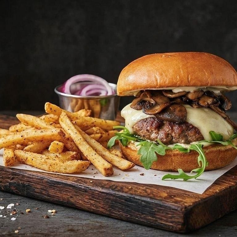 Swiss Burger.