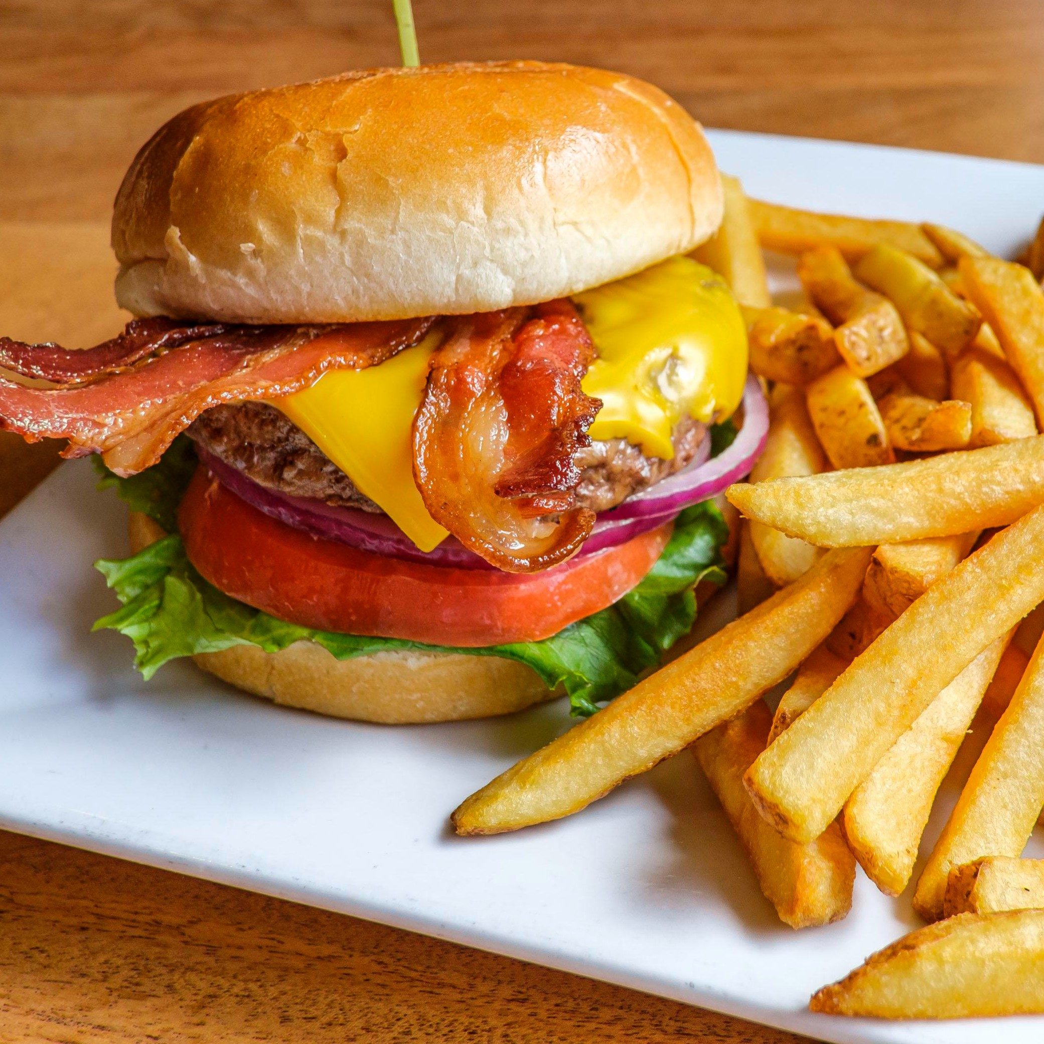 Bacon Cheeseburger.