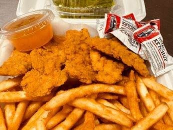 Chicken Finger Dinner.