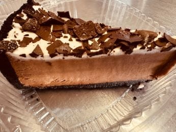 Chocolate Mousse.